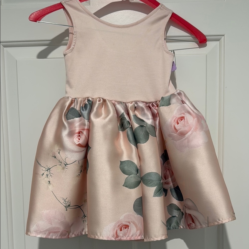 H&M Floral Sleeveless Kids Dress - Pink